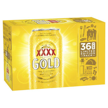 Xxxx gold cans