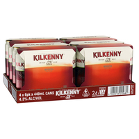 KILKENNY DRAUGHT ALE CANS CARTON 24 CANS