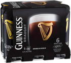 GUINNESS DRAUGHT CAN 440ML 6 pack