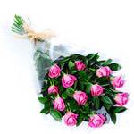 You're the Best! 12 Pink Perth Roses