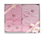 Pink Butterfly Baby Clothing Set
