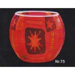 Lamp 30cm Red star