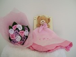 Baby socks Posy and Blankie Pink
