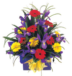 Sympathy flower arrangement -angel kiss