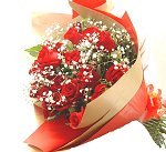 10 Red Rose Bouquet