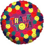 Thankyou foil balloon