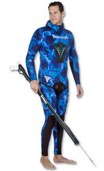 Imersion Seriole Blue Camo Wetsuit, size 3 ,  3mm