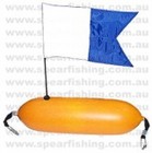 Rob Allen 11litre Torpedo Ridgid Float with Flag and Weight