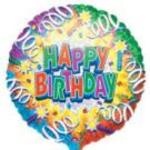 Happy Birthday Helium Balloon