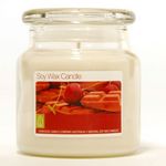 16oz Choc Cherry Soy Jar Candle <br /><br />