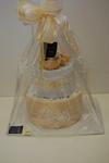 2 Tier Nappy Cake for either Baby Boy or Baby Girl