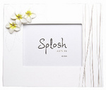 Frangipani 6x4 Photo Frame - White