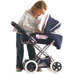 Corolle Navy Blue and Pink Carriage