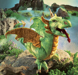 Wyvern Dragon Hand Puppet