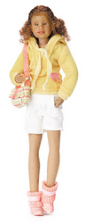 Yellow Hoodie and Boots