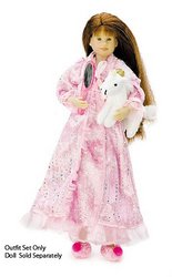 Princess sleepwear outfit. Doll and unicorn sold separately.