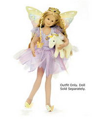 Glowing fairy outfit. Doll sold separately