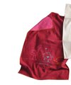 Red Best Friends Cot Blanket