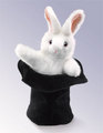 Rabbit in the Hat Hand Puppet