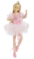Karina Grace in Pink and Silver Ballet Outfit
