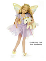 Glowing fairy outfit. Doll sold separately