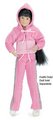Pink Velour Jogging Suit.