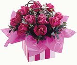 1 DOZEN ROSES IN BOX