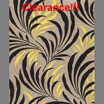 Vanity Flock Effect Bronze-Black-Lime