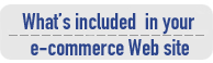 What`s included in your e-commerce Web site