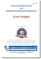 Internet Marketing Plan
