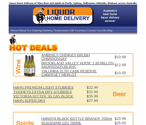 Liquor Home Delivery