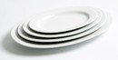 Oval Plates - Wide Rim