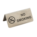 Reserved and No Smoking Signs