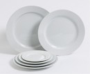 Round Plates - Wide Rim