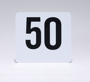 Table Number Set - Black on White