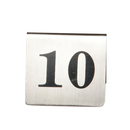 Table Number Set - Stainless Steel