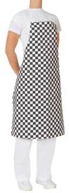 Check Bib Apron and 1/2 Waist Apron - Cotton