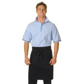 'DNC' P/C Half Apron - No Pocket