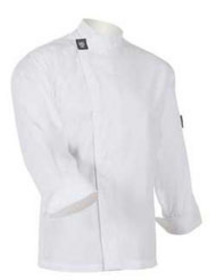 White Tunic Jacket - Poly/Cotton