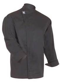 Black Tunic Jacket - Poly/Cotton