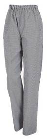 Traditional Check Drawstring Pants - Poly/Viscose