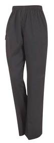 Black Drawstring Pants - Poly/Cotton