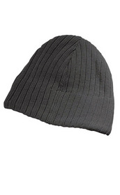 'Winning Spirit' - Cable Knit Beanie With Fleece Head Band