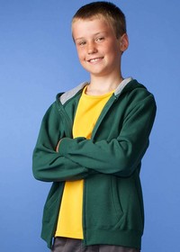 'Aussiepacific' Kids Kozi Zip Thru Kanga Pocket Hoodie