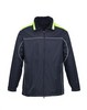 Navy-Fluoro Lime
