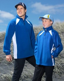 'Biz Collection' Mens Splice Poly Fleece Top
