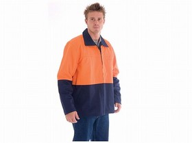 'DNC' HiVis Two Tone Protector Drill Jacket