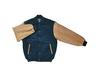Navy/tan