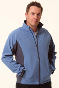 'Winning Spirit' Mens 'Whistler' Contrast Softshell Jacket