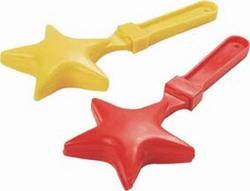 STAR CLAPPER   BL- Blue, RD - Red, YW - Yellow